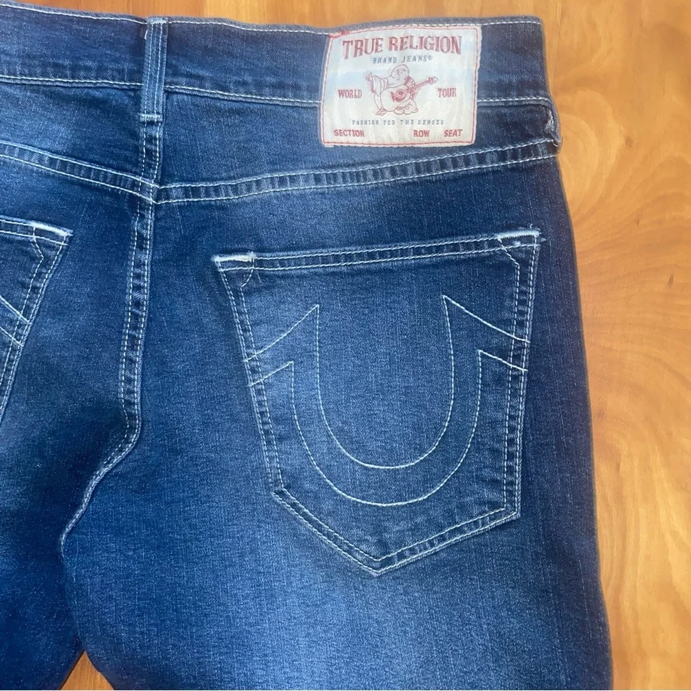 True Religion Ricky Relaxed Straight Jeans, 32x34